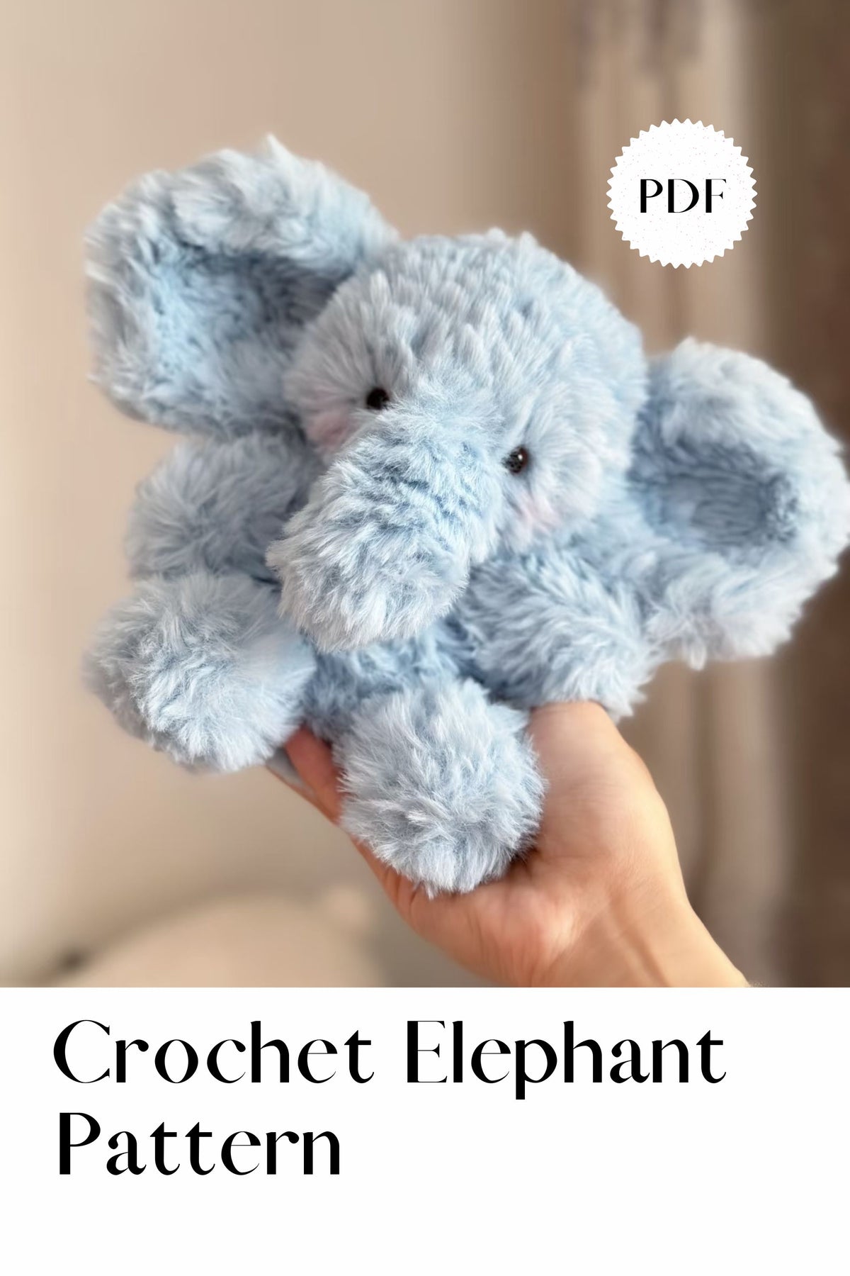 Crochet Elephant Pattern