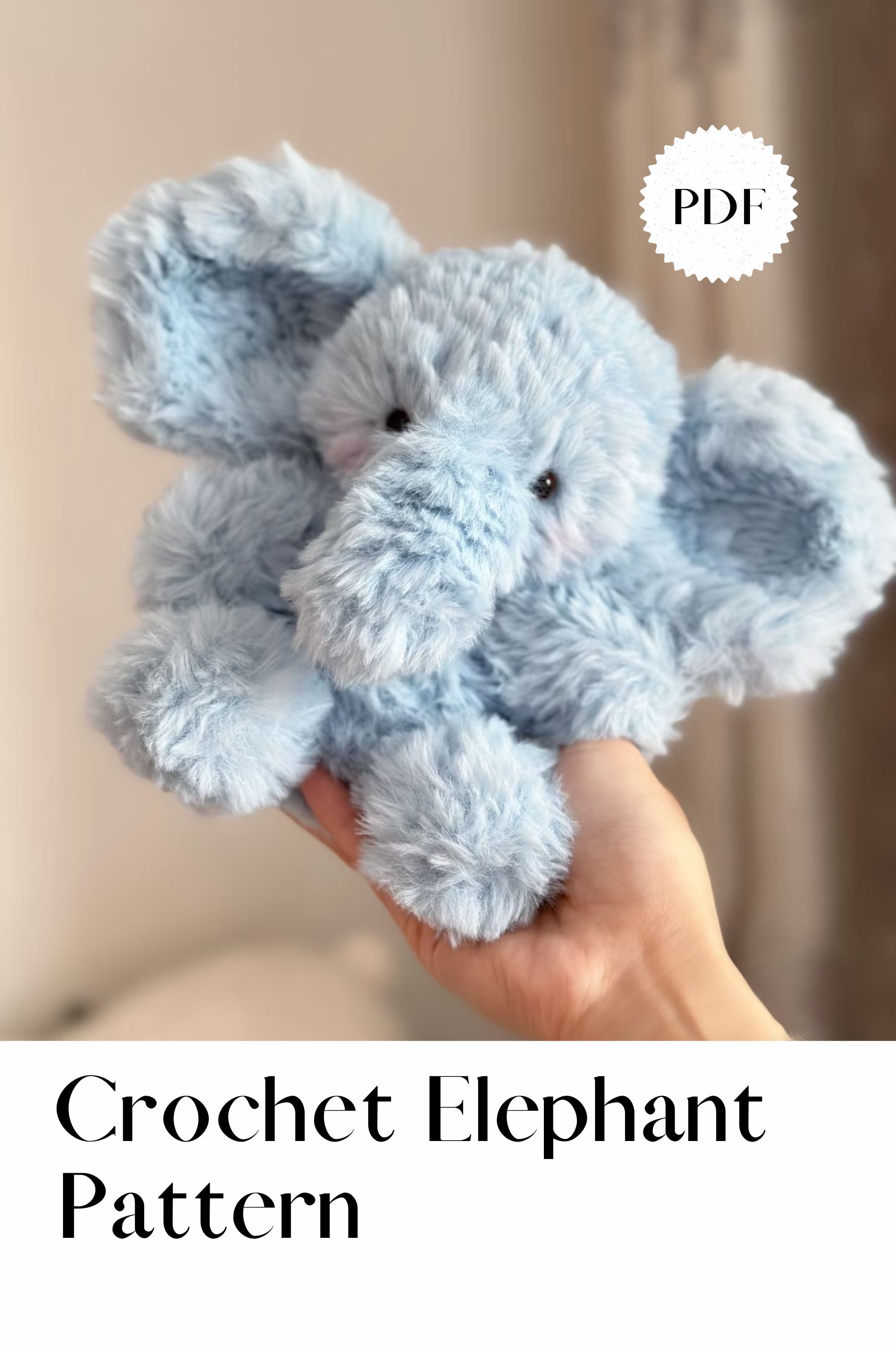 Crochet Elephant Pattern